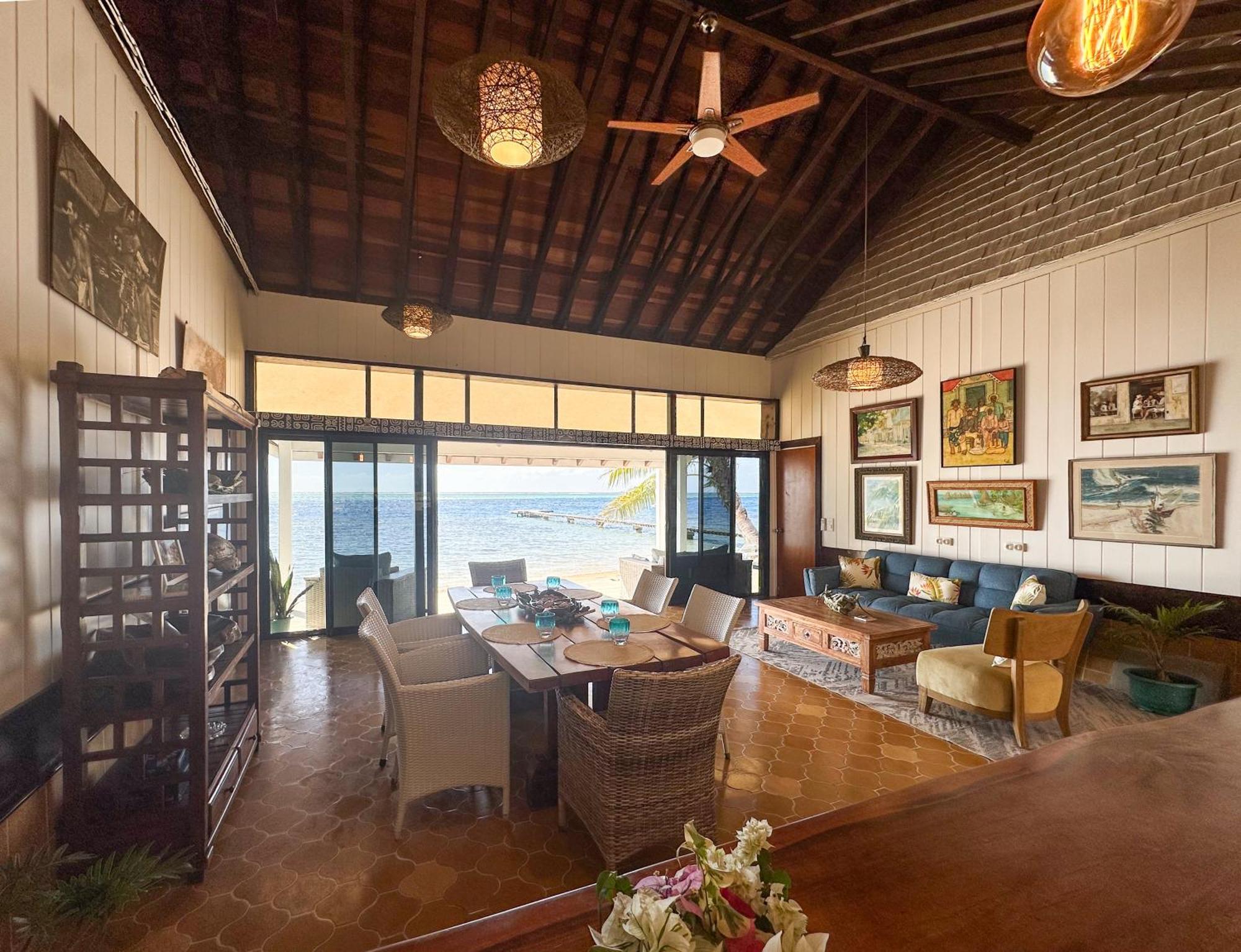 Chez Jay Moorea Beach House Villa Maharepa  Bagian luar foto