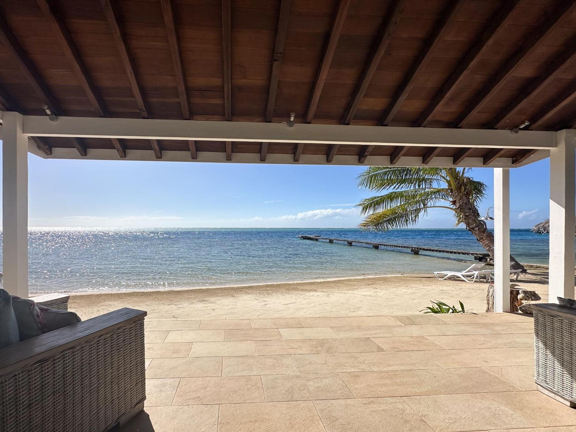 Chez Jay Moorea Beach House Villa Maharepa  Bagian luar foto